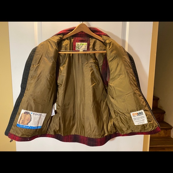 Eddie Bauer Yukon Buffalo Plaid Down Vest - Picture 8 of 14